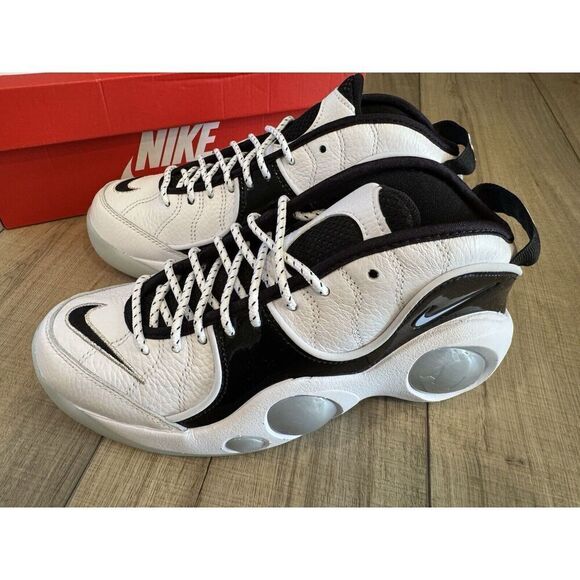 Nike Air Zoom Flight 95 Shoes‎ Grey White Black DV0820-100 Men’s 7.5 Sneakers - Picture 3 of 11